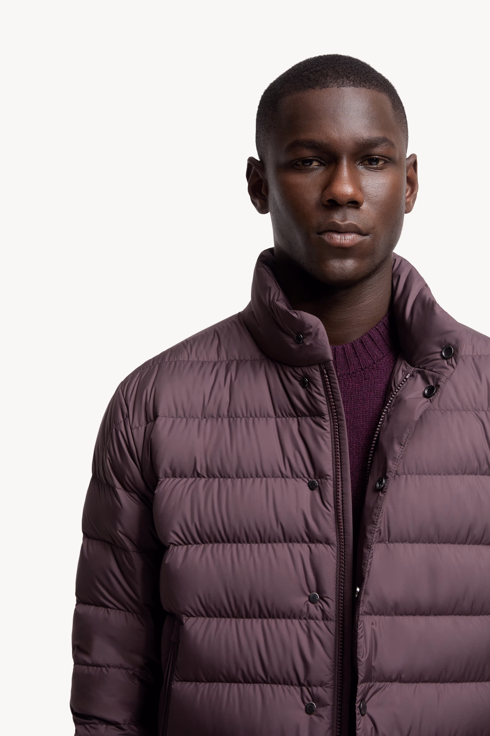 Lyco Short Down Jacket Men Burgundy Moncler 6